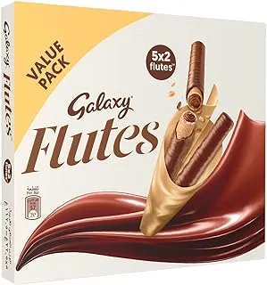 Galaxy Flutes Chocolate, 22.5 g value pack of 5 pcs