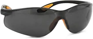 نظارات السلامة BMB Tools باللون الأسود | معدات ومعدات سلامة العمل | حماية العين | نظارات واقية | عدسة واقية من المواد الكيميائية | نظارات أمان | عدسة مضادة للغبار | التفاف العدسة حول