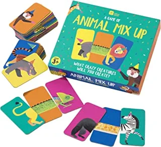 Talking Tables MIXUP Animal Mix Up Game, One, Multicolour