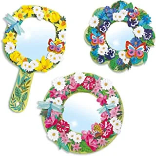 Djeco Do It Yourself - Pretty Flowers Mirrors