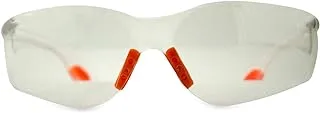 نظارات السلامة BMB Tools لون شفاف | معدات ومعدات سلامة العمل | حماية العين | نظارات واقية | عدسة واقية من المواد الكيميائية | نظارات الأمان | عدسة مضادة للغبار | التفاف العدسة حول