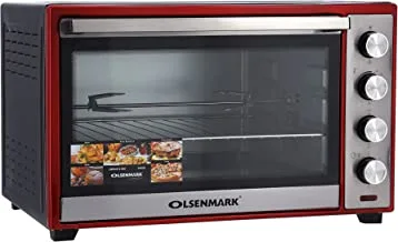 Olsenmark 68 Liter 2000W Power Electric Oven with Convection and Rotisserie with Adjustable Temperature | Model No OMO2212 with 2 Years Warranty
