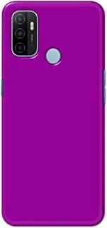 Khaalis Solid Color Purple matte finish shell case back cover for Oppo A53 - K208240