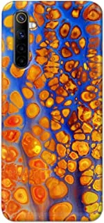 Khaalis Marble Print Multicolor matte finish designer shell case back cover for Realme 6 - K208221