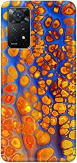 Khaalis Marble Print Multicolor matte finish designer shell case back cover for Xiaomi Redmi Note 11 Pro Plus - K208221