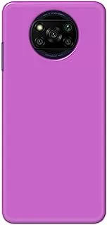 Khaalis Solid Color Purple matte finish shell case back cover for Xiaomi Poco X3 Pro - K208239