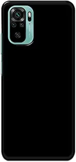 Khaalis Solid Color Black matte finish shell case back cover for Xiaomi Redmi Note 10 - K208224