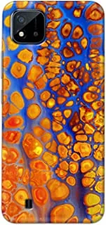 Khaalis Marble Print Multicolor matte finish designer shell case back cover for Realme C11 2021 - K208221