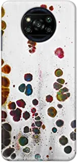 Khaalis Marble Print Multicolor matte finish designer shell case back cover for Xiaomi Poco X3 Pro - K208216