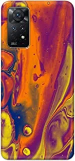 Khaalis Marble Print Multicolor matte finish designer shell case back cover for Xiaomi Redmi Note 11 Pro Plus - K208219