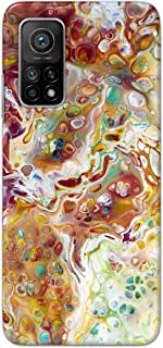 Khaalis Marble Print Multicolor matte finish designer shell case back cover for Xiaomi Mi 10T 5G - K208217