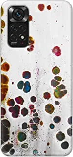 Khaalis Marble Print Multicolor matte finish designer shell case back cover for Xiaomi Redmi Note 11 - K208216