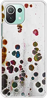 Khaalis Marble Print Multicolor matte finish designer shell case back cover for Xiaomi Mi 11 Lite 5G - K208216