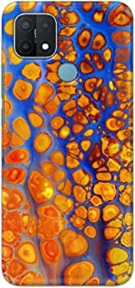 Khaalis Marble Print Multicolor matte finish designer shell case back cover for Oppo A15 - K208221