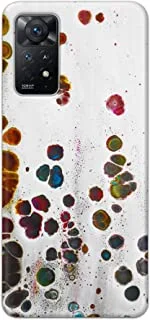 Khaalis Marble Print Multicolor matte finish designer shell case back cover for Xiaomi Redmi Note 11 Pro Plus - K208216