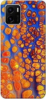 Khaalis Marble Print Multicolor matte finish designer shell case back cover for Vivo Y15s - K208221