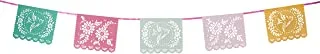 Talking Tables Floral Fiesta Mexicana Decorative Bunting, 4 Meter Length