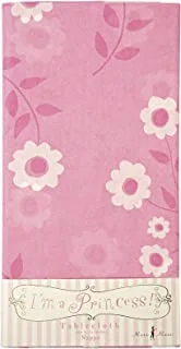 Meri Meri I'm A Princess Table Cover, 102-Inch x 54-Inch Size, Pink