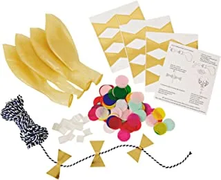 Meri Meri, Bright Confetti Balloon Kit, DIY Birthday and Party Balloons