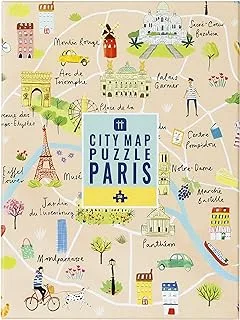 Talking Tables Paris Map Puzzle 250-Pieces