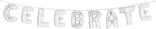 Talking Tables 'Celebrate' Balloon Banner, Silver