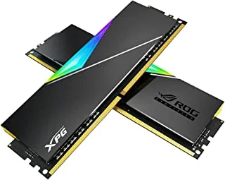 ADATA AX4U36008G17H-DC50R XPG Spectrix D50 ROG (2x8GB) 16GB 3600MHz U-DIMM CL17-21-21 288-Pin RGB DDR4 RAM Kit, Black
