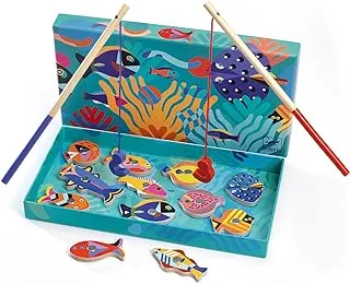 Djeco Magnetic Graphic Fishing Game