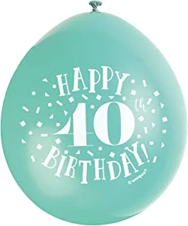 Unique Happy 40Th Birthday Balloons Pink 9