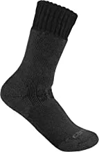 Carhartt mens Heavyweight Synthetic-wool Blend Boot Sock Socks (pack of 1)