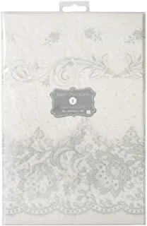 Talking Tables Porcelain Table Cover, Silver