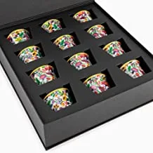 Silsal Spring Blooms Coffee Cups 12-Piece Set