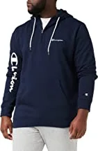 Champion Mens American Classics Half Zip Hooded Sweatshirt