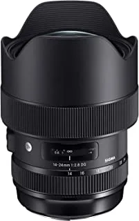 Sigma 14-24mm f/2.8 DG HSM Art for Canon Camera Lens KSA Version with KSA Warranty Support