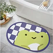 Super Absorbent Floor Mat,Napa Skin Super Absorbent Bathroom Mat Thin Quick Dry Bath Mat Non-Slip Floor Mats for Bathroom Kitchen Sink(78x48cm)