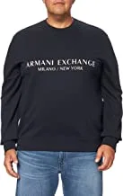 A|X Armani Exchange mens Pullover City Sweatshirt Sweatshirt