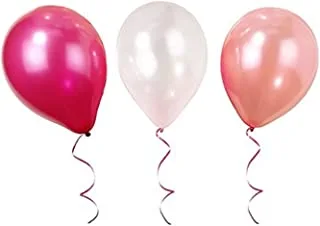 Talking Tables (12 Pack) Pink Balloons Birthday Party Decorations, Latex, Pkballoon, 25cm, 10