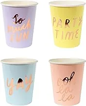 Meri Meri Typographic Party Cups