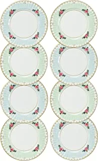 Talking Tables Truly Scrumptious Dinner Plates 8-Pieces, 11-Inch Diameter