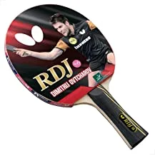 مضرب تنس طاولة باترفلاي RDJ S6 | سلسلة RDJ | يوفر توازنًا مثاليًا بين السرعة والدوران والتحكم | موصى به للاعبين المبتدئين