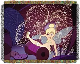 Disney, Tinkerbell, Clumsy Nonmet 48-Inch-by-60-Inch Acrylic Tapestry Throw by The Northwest Company