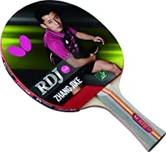 Butterfly RDJ S4 Shakehand Table Tennis Racket - Good Spin. Better Speed. Even Better Control - RDJ Series - Recommended for Beginning Level Players - International Table Tennis Federation Approved