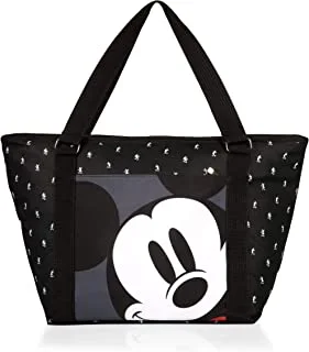 PICNIC TIME Topanga Tote Soft Cooler Bag, Disney Mickey Mouse-Mickey Mouse Step & Repeat Pattern