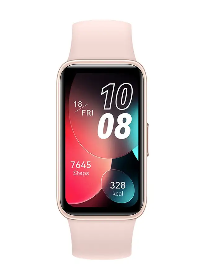HUAWEI Band 8 Smart Watch, Ultra-thin Design, Scientific Sleeping Tracking, Long Battery Life Sakura Pink