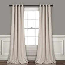 Lush Decor Insulated Grommet Blackout Curtains Panel Pair, 52