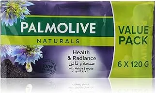 Palmolive Naturals Bar Soap Habba Saouda 120gm 1 Pack - 6 pack