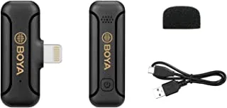 Boya 2.4GHZ Single-Channel Wireless Microphone System Compatible with iOS Devices BY-WM3T2-D1