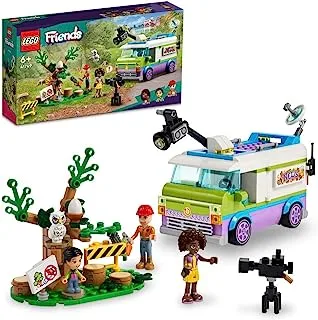 LEGO® Friends Newsroom Van 41749 Building Toy Set (446 Pieces)