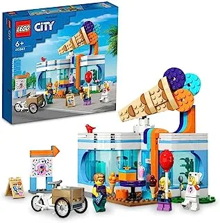 LEGO® City Ice-Cream Shop 60363 Building Toy Set (296 Pieces)