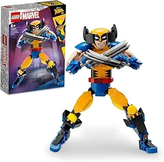 LEGO 76257 Marvel Wolverine Construction Figure, X-Men Action Figure Set with 6 Claw Elements, Play and Display Iconic Superheroes Collection, Collectible Toys