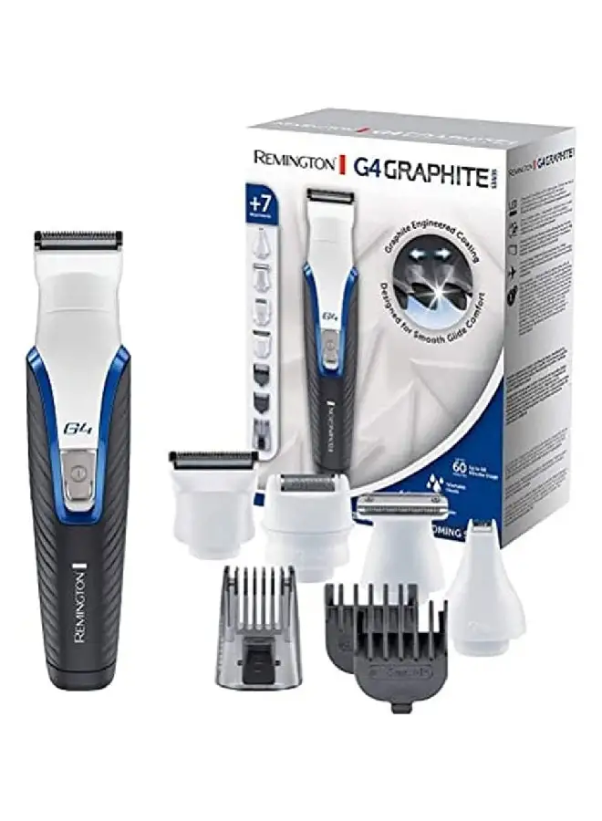 REMINGTON Graphite G4 Cordless Trimmer PG4000 White 300grams